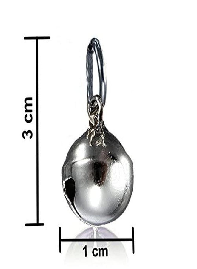 Pups&Pets Bell Collar Tag Cum Pendant for Dog/Puppy/Kitten/Cat (Silver). - Image 2